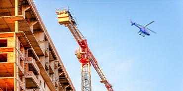 Jacksonville Helicopter Lift in City