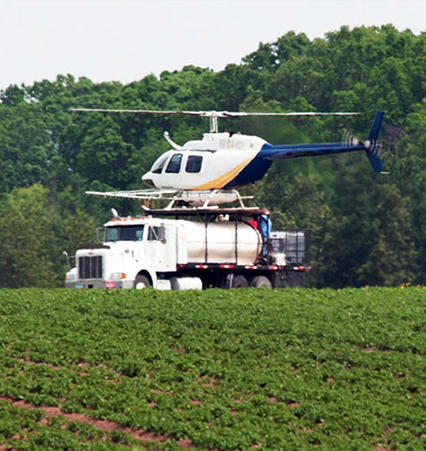 Jacksonville Helicopter Truck Re-Fuel